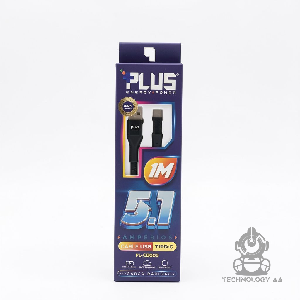 Cable USB tipo-C PLUS