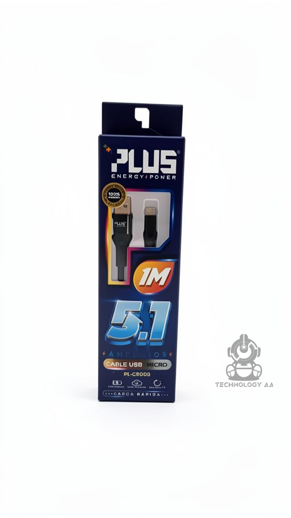 Cable USB a micro PLUS 5.1A