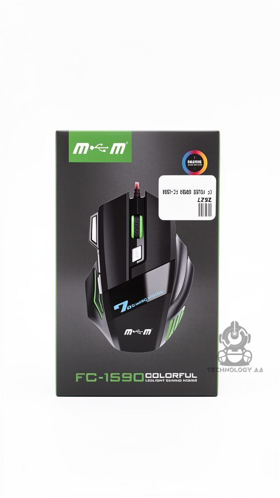 Mouse Gamer M&M FC-1590