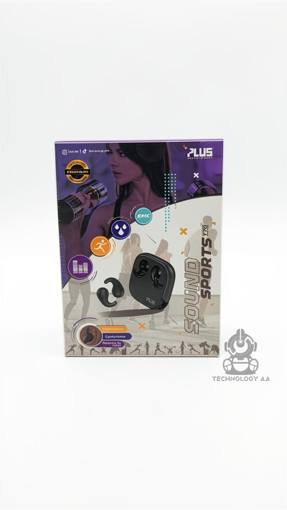 Audifonos Sound Sport 5 T70 negros PLUS