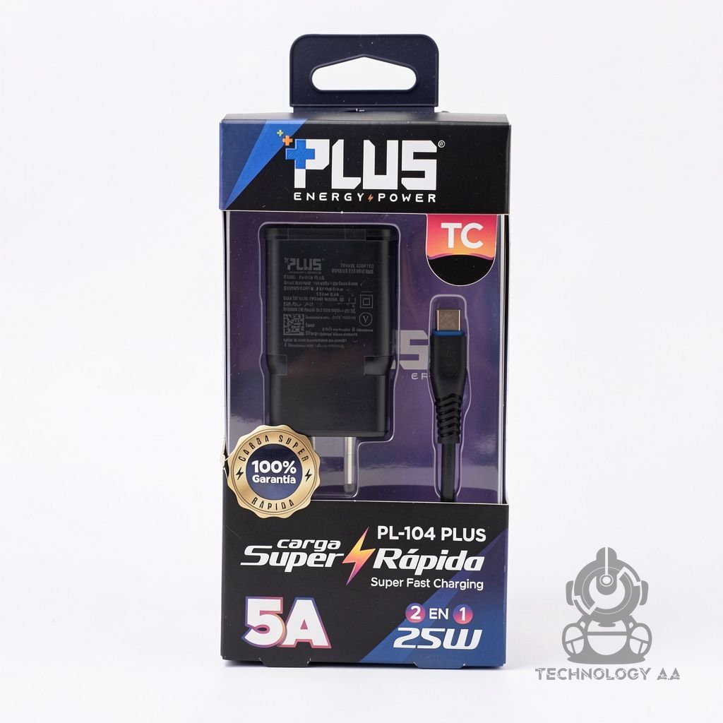 Cargador Plus Tipo C 25W 5A