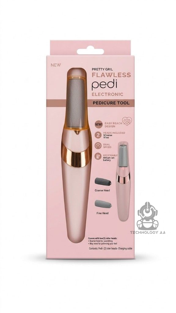 Removedor de callos eléctrico Pretty Gril Flawless Pedi