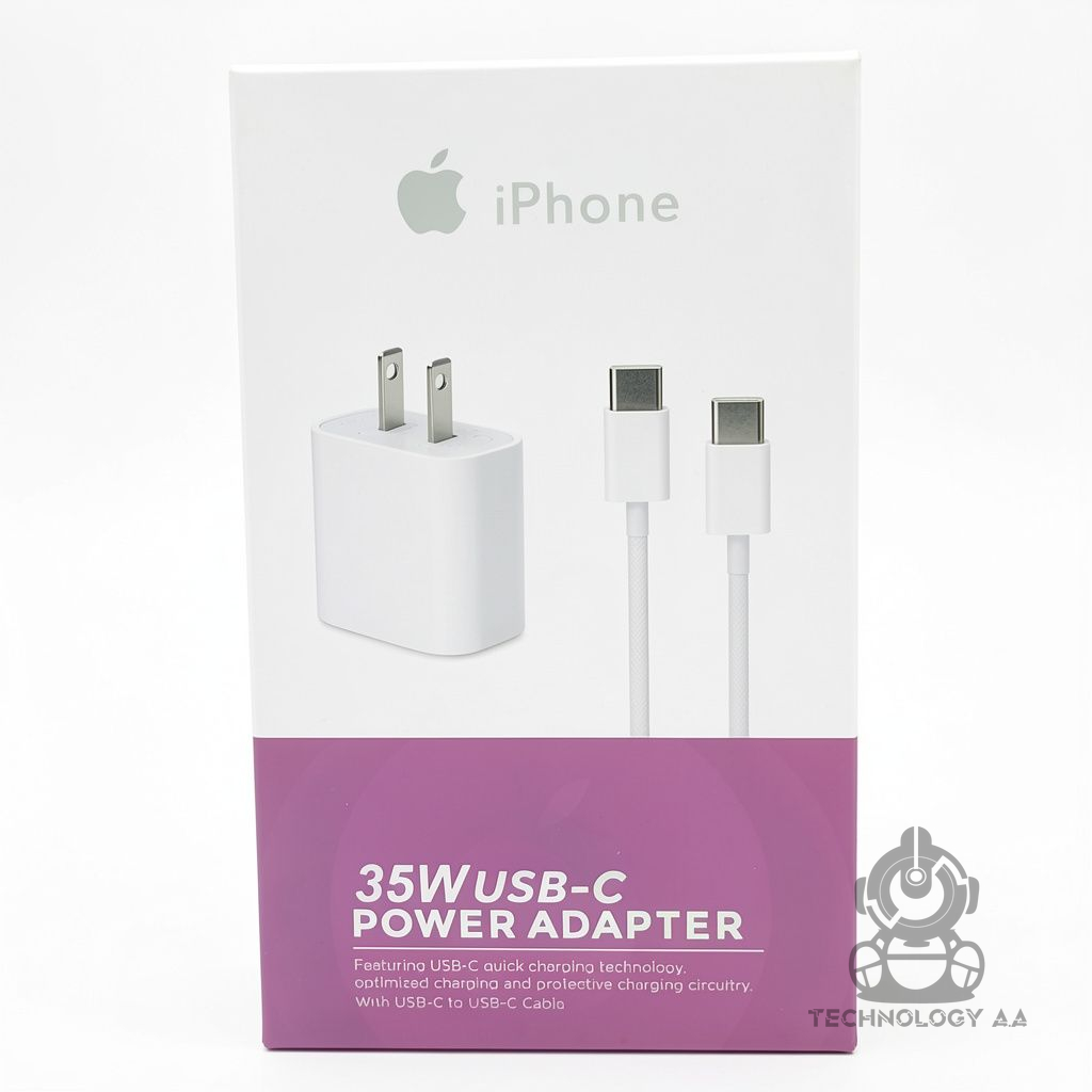 Cargador iPhone USB-C 35W