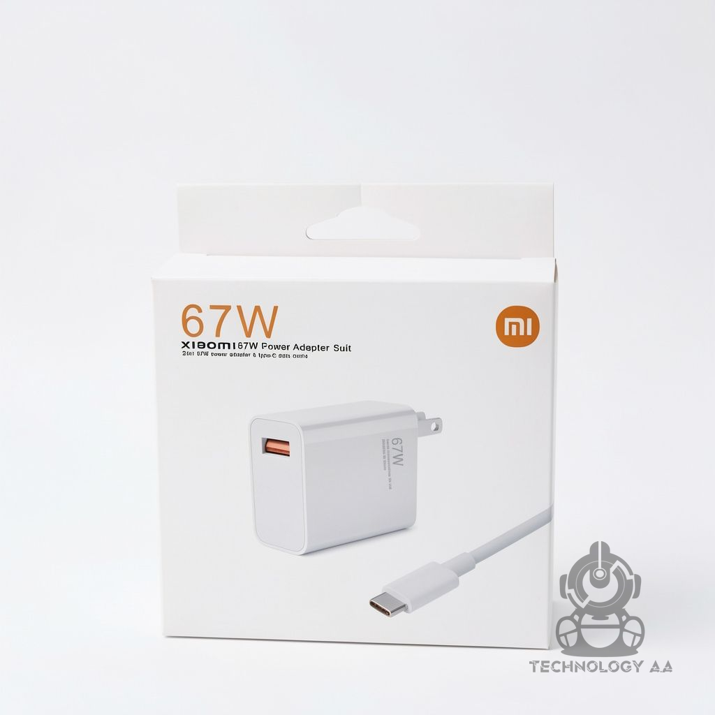 Cargador Xiaomi 67W blanco