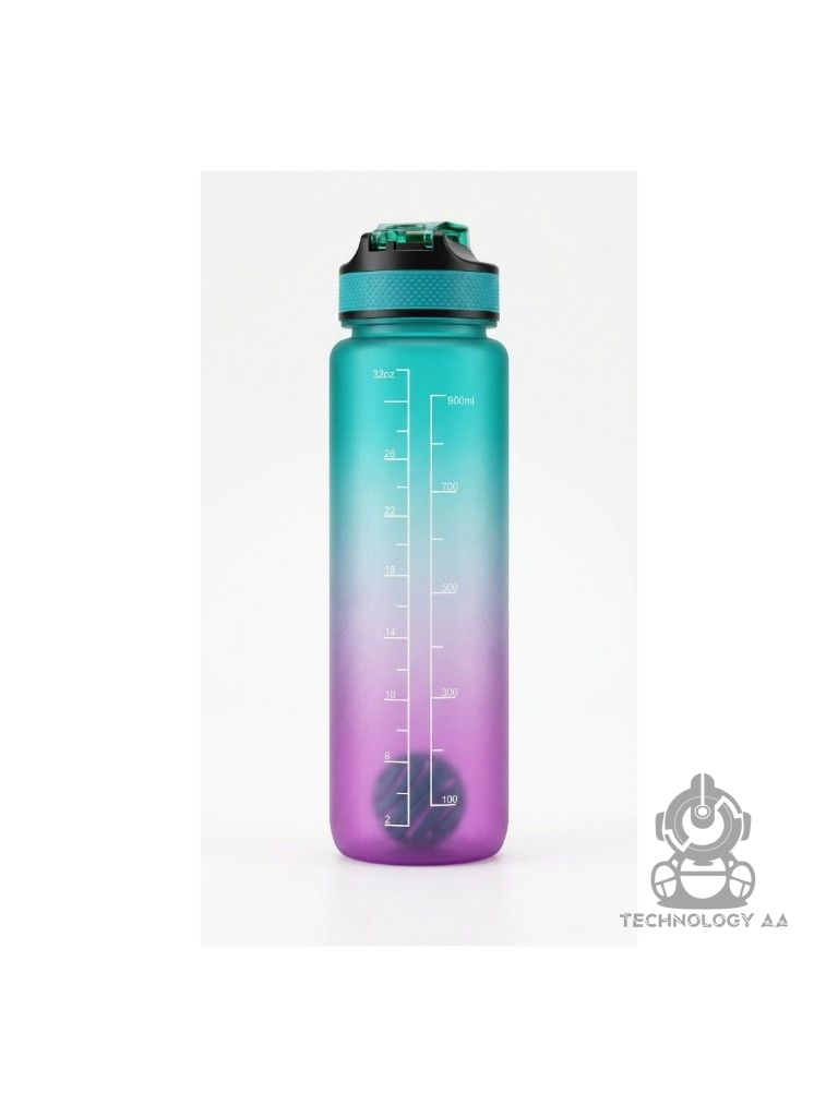 Termo deportiva morada 900ml