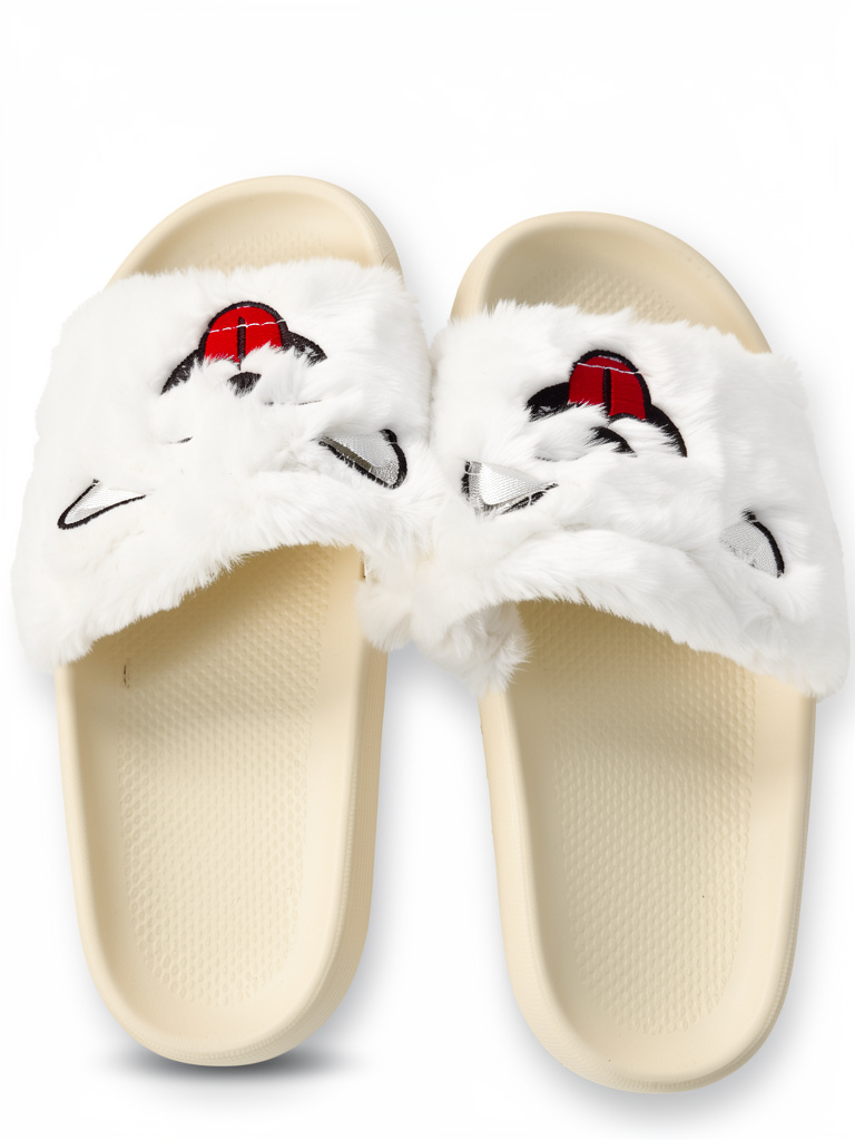 Chanclas peluche