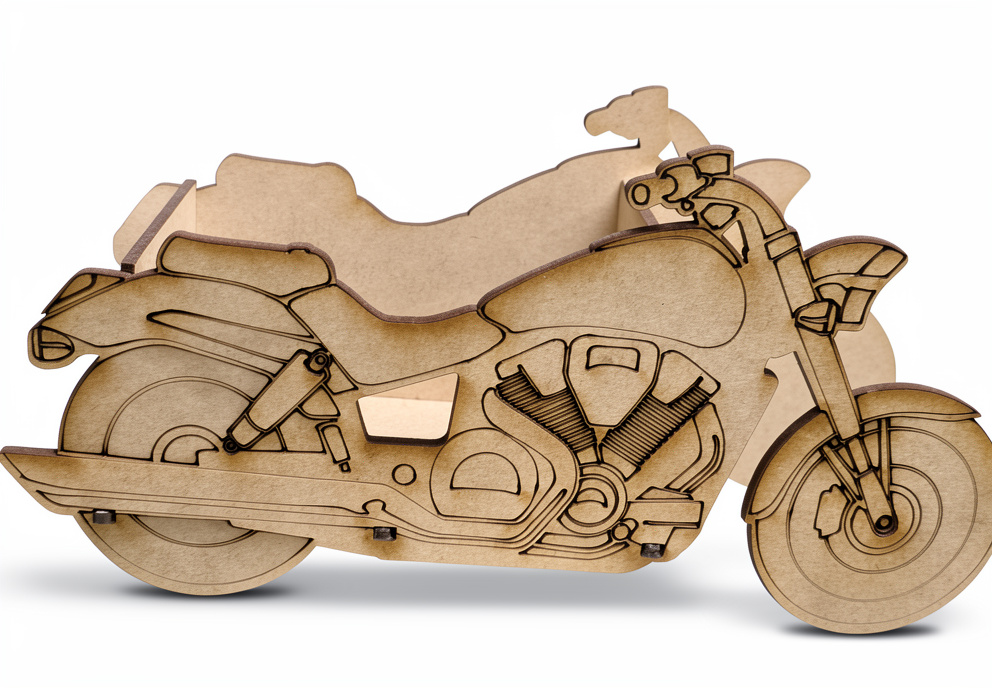 Caja moto laser
