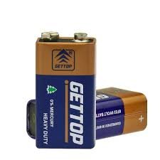 Bateria 9v. Gettop