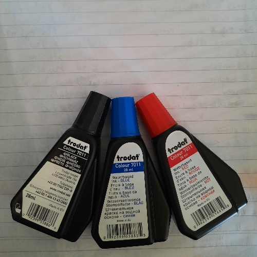 Tinta trodat 28ml azul