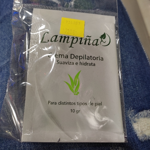 Crema depilatoria lampiña