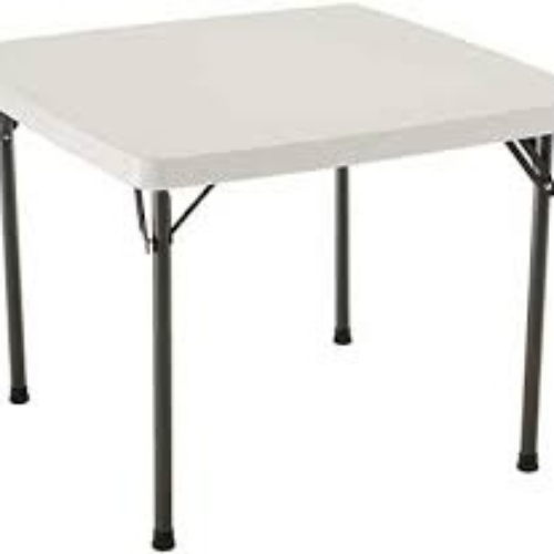 Mesa pvc cuadrada