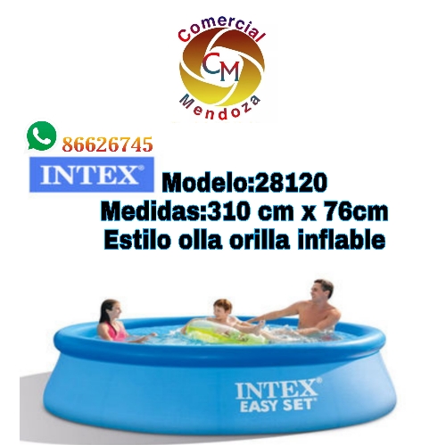 Piscina Intex olla 3.10 mtrs
