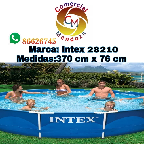 Piscina Intex 3.70 mtrs sin filtro 28210