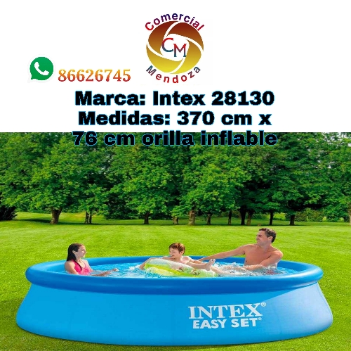 Piscina Intex olla 3.70 mtrs
