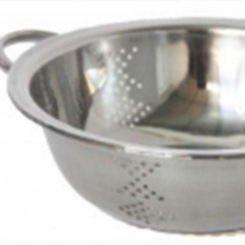 Colapasta cromado 26cm