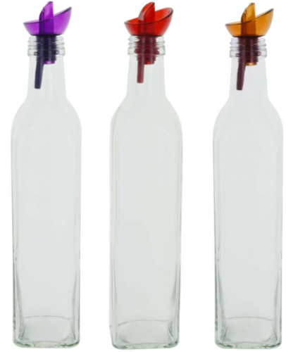 Botella vidrio 500cc  aceite/vinagre
