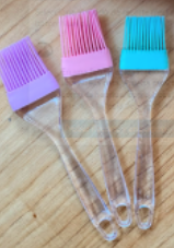 Pincel silicona mango acrilico  20 cm aprox