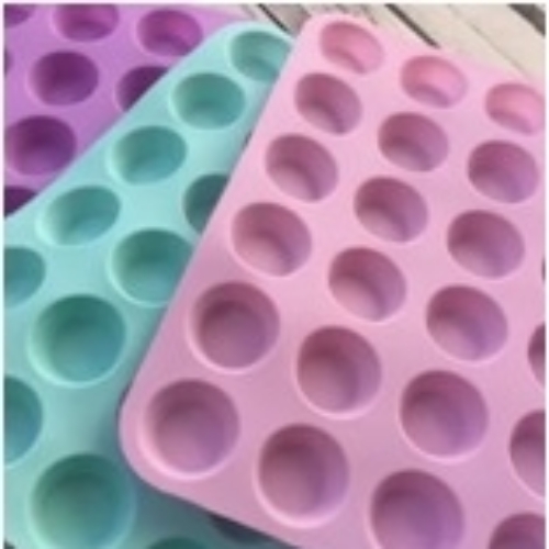 Molde de silicona x24 canape/muffins cavidad 4,5cm