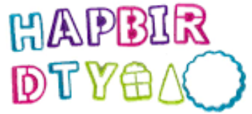Cortante plastico letras  HAPPY BIRTHDAY 12 pcs colores surtidos