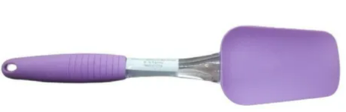 Espatula silicona reforzada mgo acrilico y silicona 25 cm