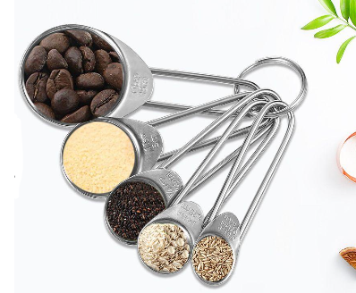 Set cucharas medidoras acero x 5
