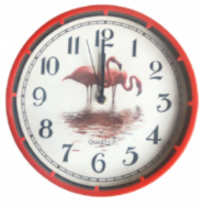 Reloj plastico pared 25 cm aprox