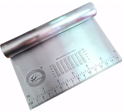 Scraper/ cornet acero con medidas 15cm