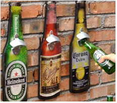 Destapador vintage botella 15x40