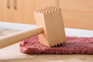 Bate bife madera