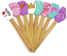 Espatula silicona deco mgo madera
