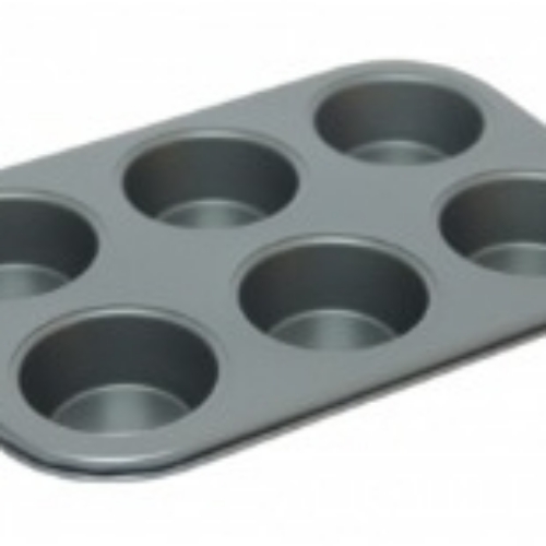Molde muffins x6 antiadherente
