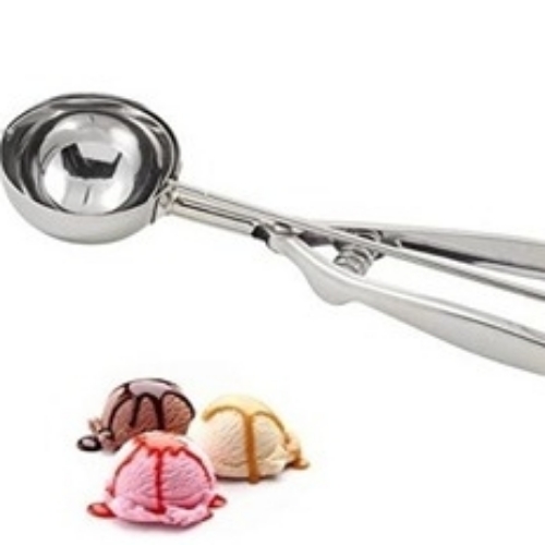 Cuchara acero helado  bocha 6 cm
