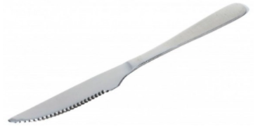 Cuchillo de mesa acero x6