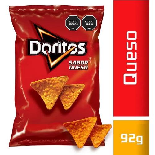 Doritos Queso 92 Grs