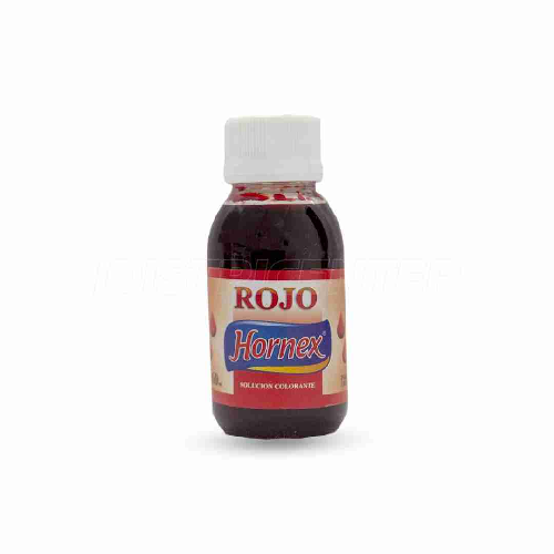 Colorante Hornex Rojo 60 Ml