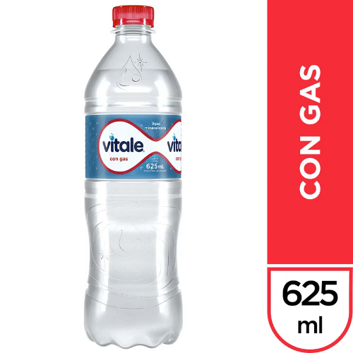 Agua Mineral c/Gas 625 Ml