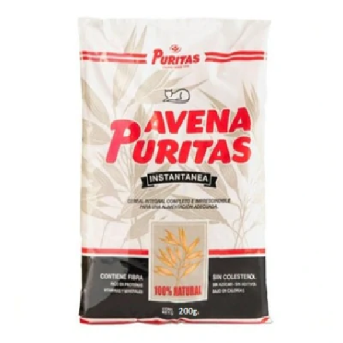 Avena instantanea Puritas 200 Grs