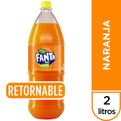 Fanta Naranja Original Ret. 2 Lts