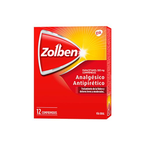 Caja Zolben x 12 Comp de 500mg