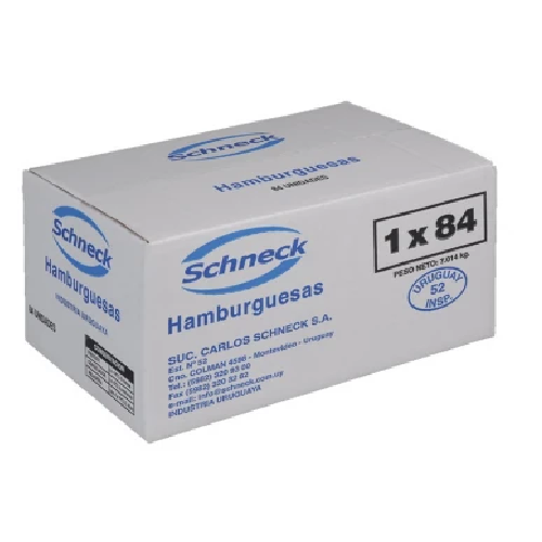 Caja Hamburguesa Clasica Schneck
