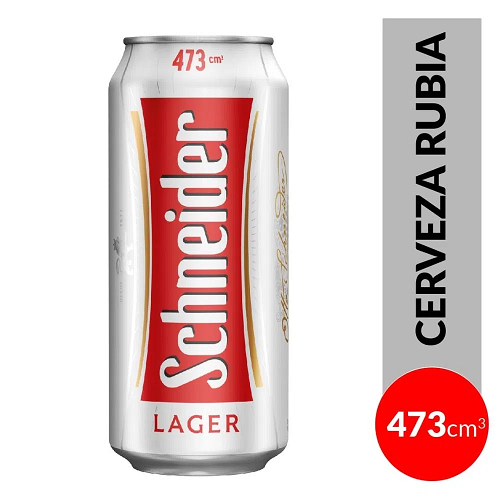 Cerveza SCHNEIDER Lata 473 cc