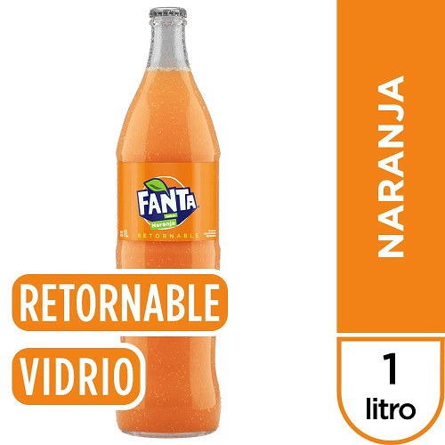 Fanta Naranja Original Ret. 1 Lts