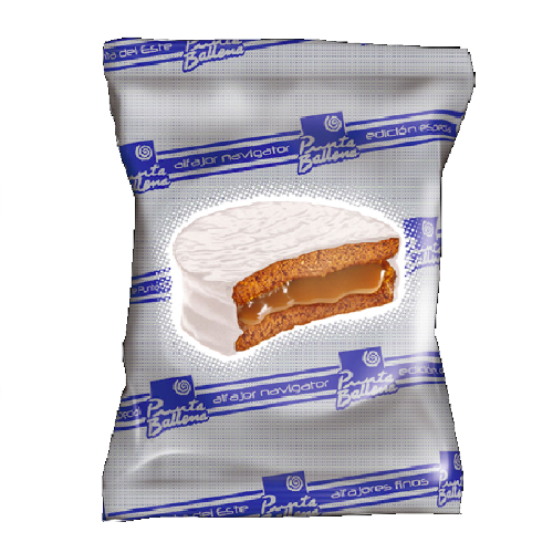 Alfajor Nieve Clasico Punta Ballena