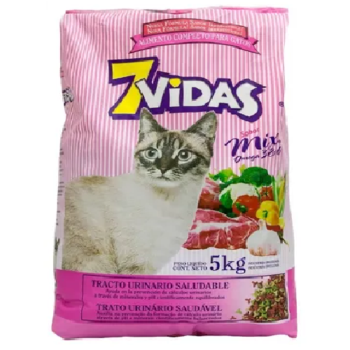 Alimento Gato 7 Vidas 5 kg