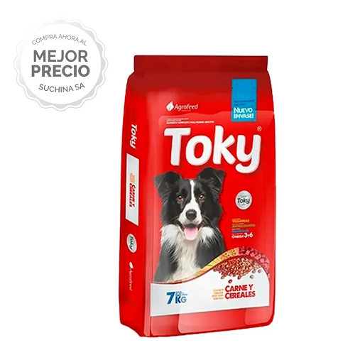 Alimento Perro Toky 7 kgs