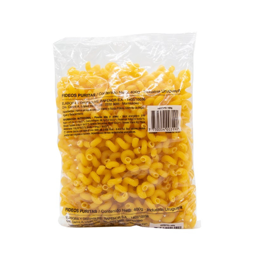 Fideos Rizzetto Puritas 400 grs
