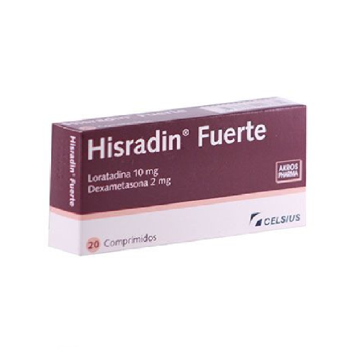 Hisradin Fuerte 20 Comp