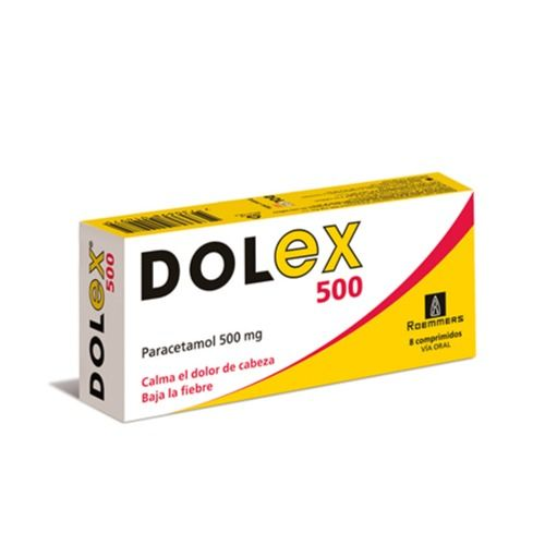 Dolex 500mg x 8 unidades