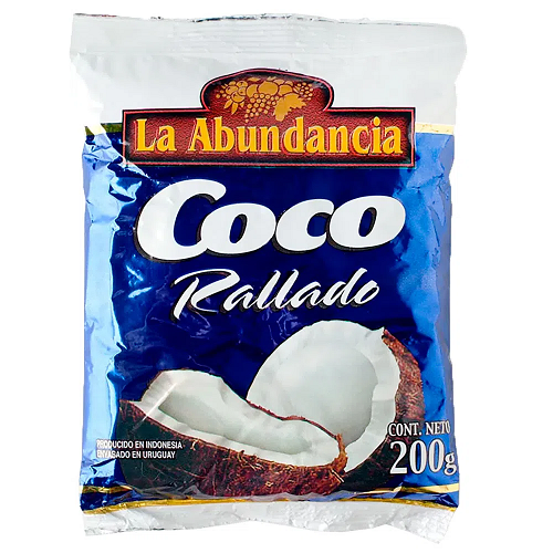 Coco Rallado La Abundancia 200 Grs