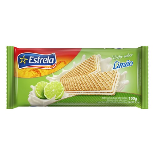 Galletitas Waffles Estrela Limon 100g